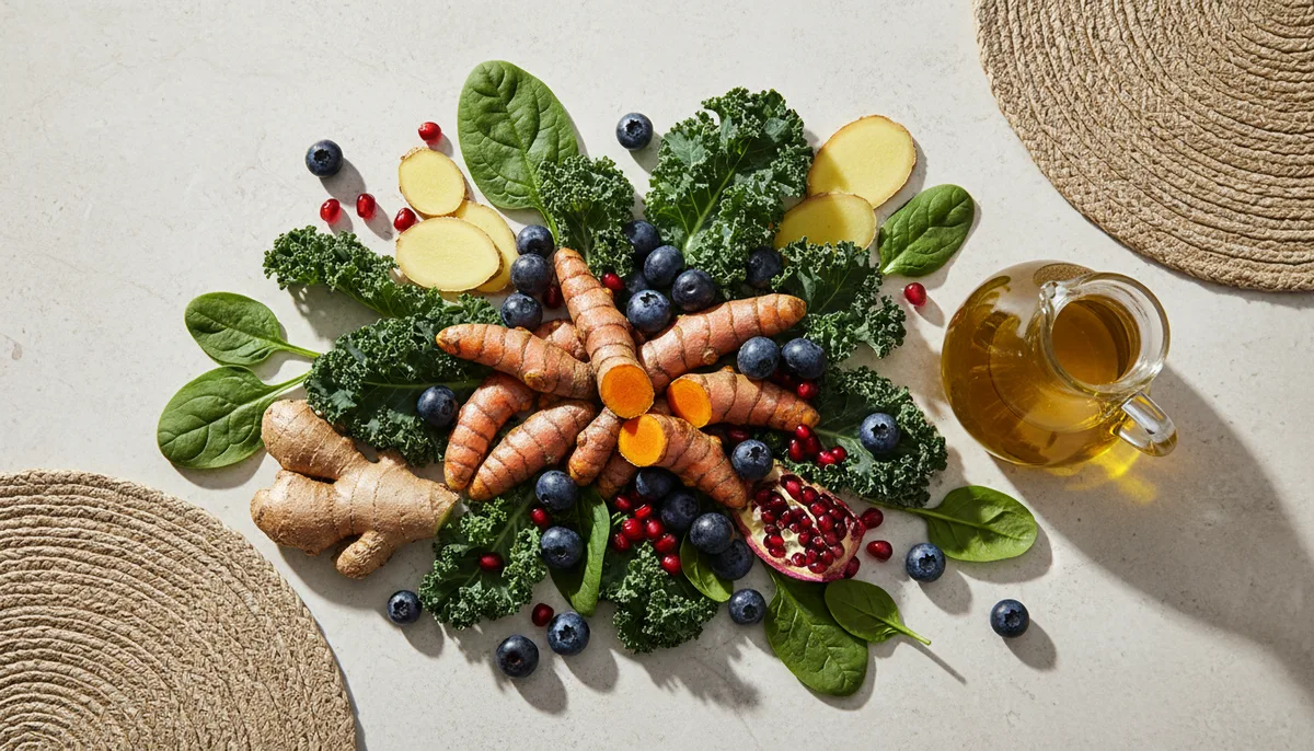 Alimentation anti-inflammatoire : les aliments à privilégier au quotidien