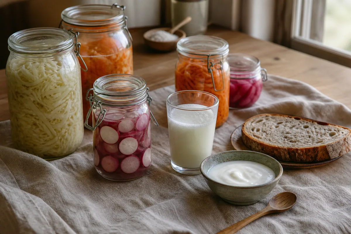 Aliments fermentés : bienfaits réels et usage au quotidien